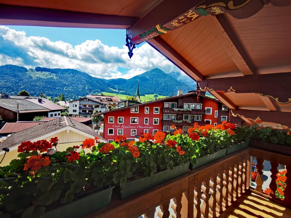Postgasthof Fischerwirt Walchsee Buitenkant foto