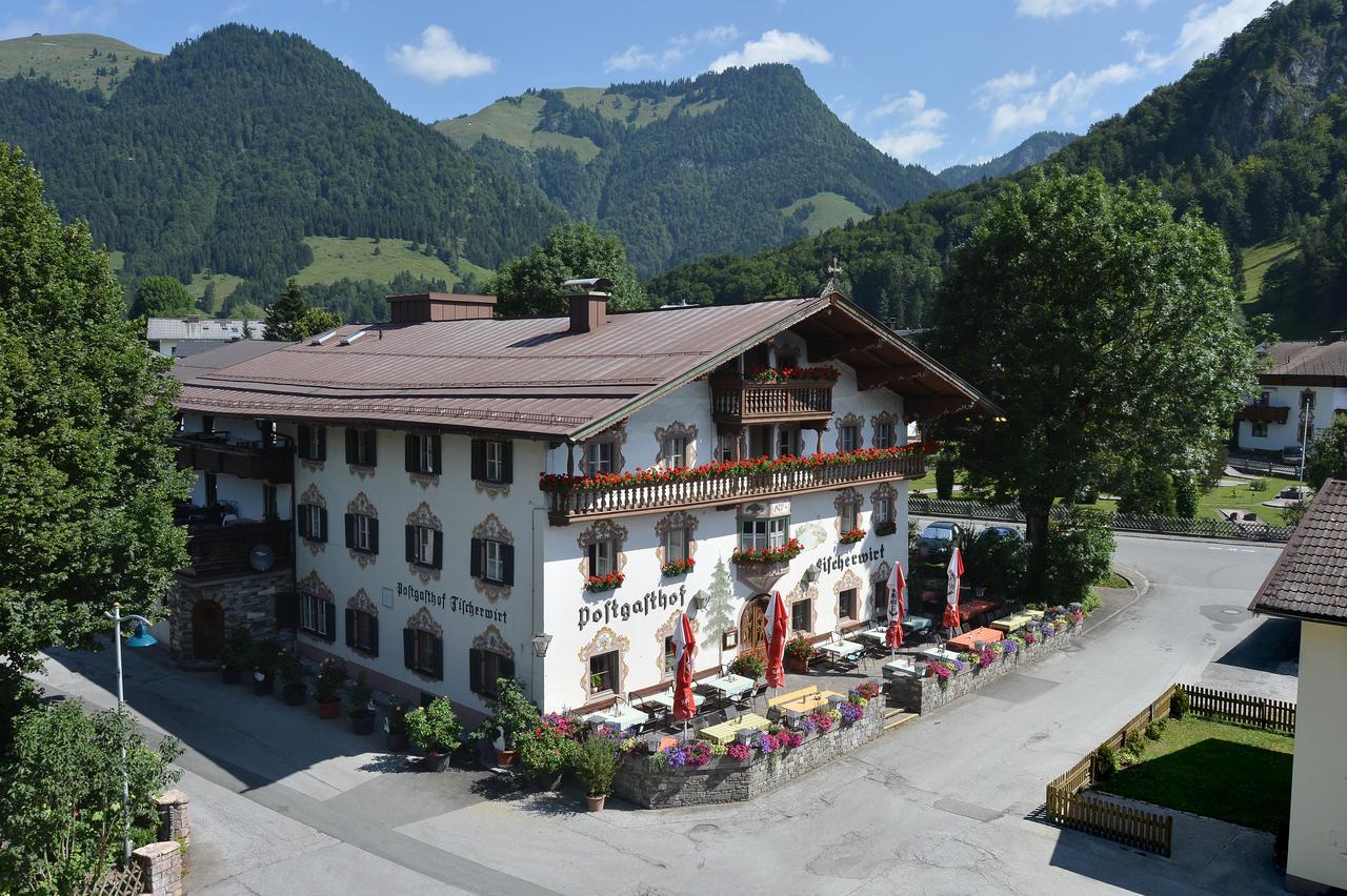 Postgasthof Fischerwirt Walchsee Buitenkant foto