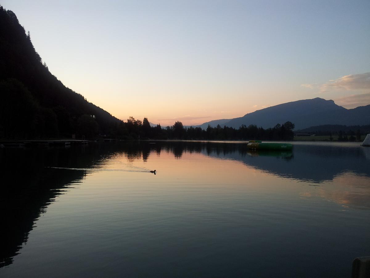 Postgasthof Fischerwirt Walchsee Buitenkant foto