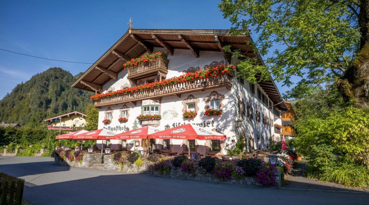 Postgasthof Fischerwirt Walchsee Buitenkant foto