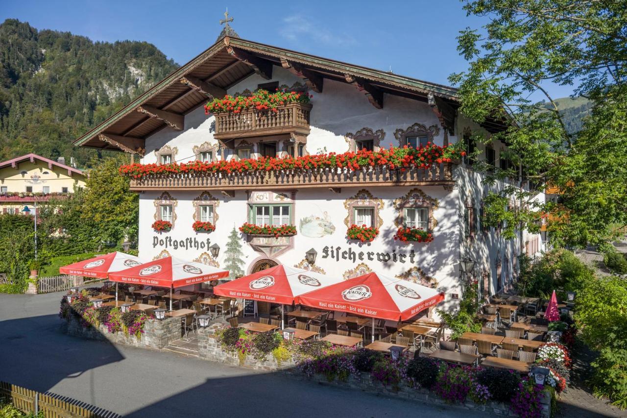 Postgasthof Fischerwirt Walchsee Buitenkant foto